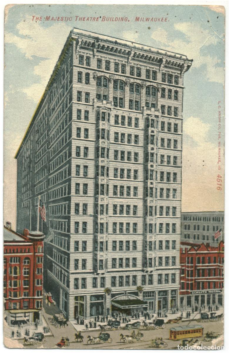 Cartoline: MILWAUKEE [Wisconsin]_Majestic Theatre_Sin datos
