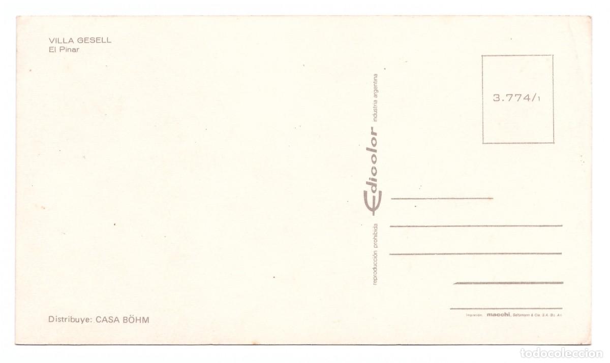 Postales: ARGENTINA &bull; VILLA GESELL &bull; EL PINAR - Foto 2