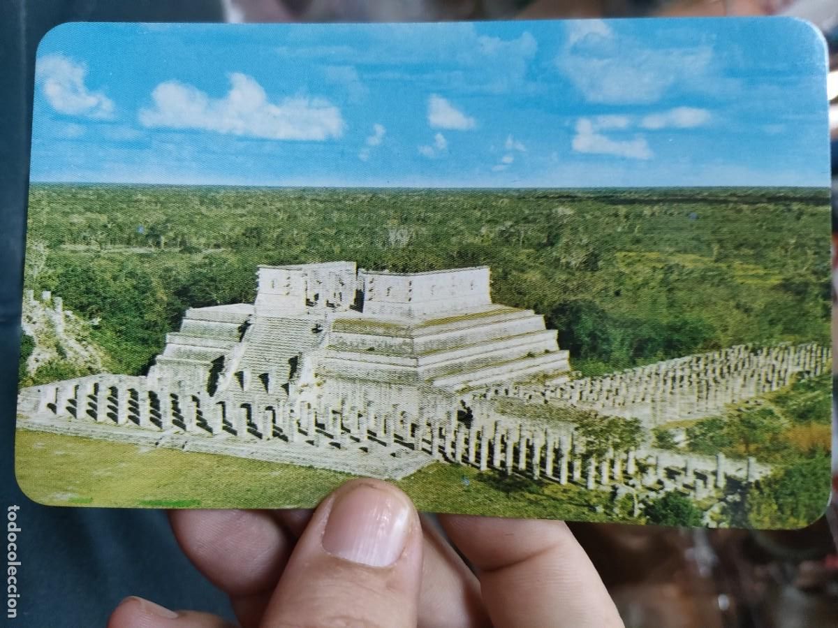Postcards: Postal M&Eacute;XICO Chich&eacute;n Itz&aacute; YUCAT&Aacute;N El Templo de los Guerreros y las Mil Columnas SC