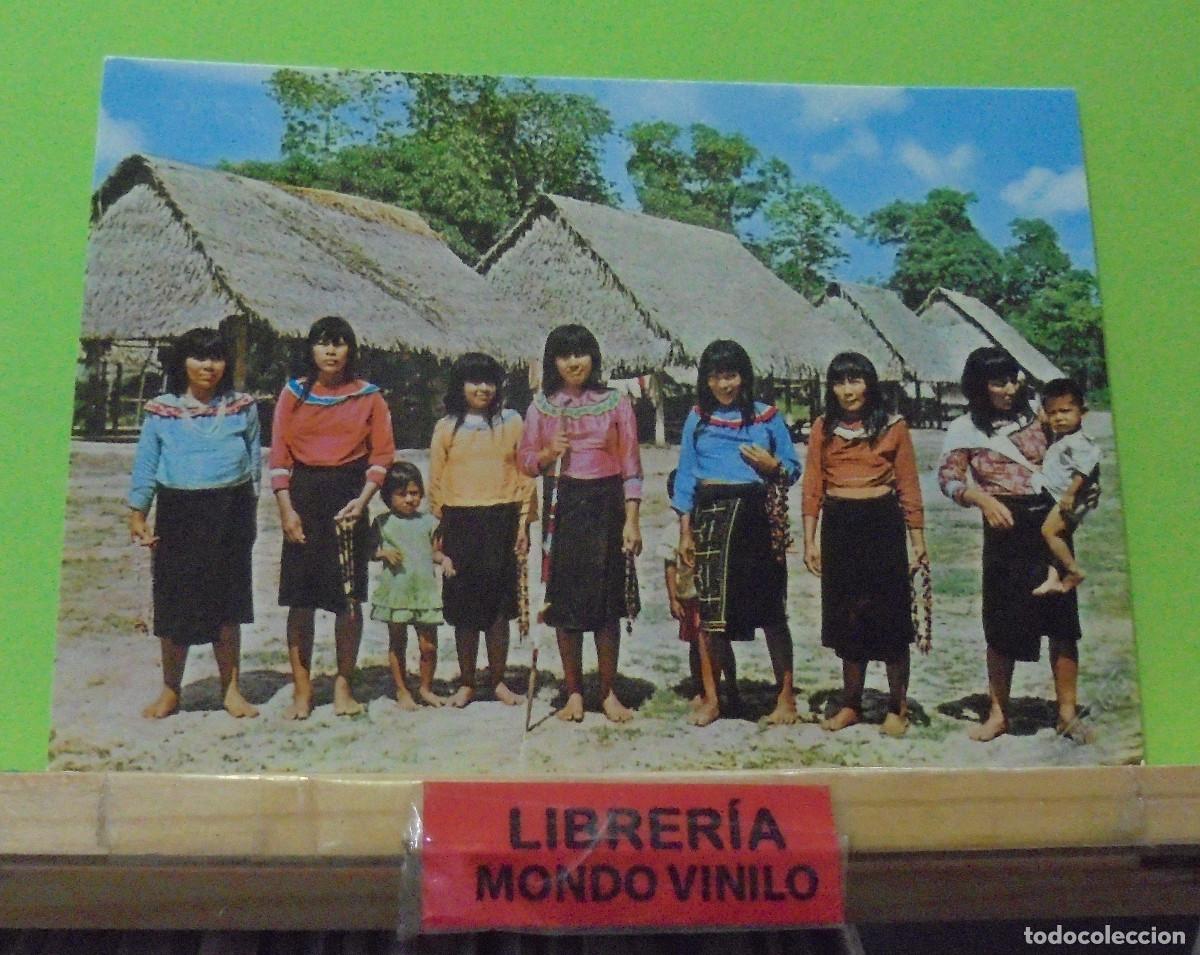 Postales: Masisea, Per&uacute;, grupo de indios Shipibo, 10x15 cm - Foto 1