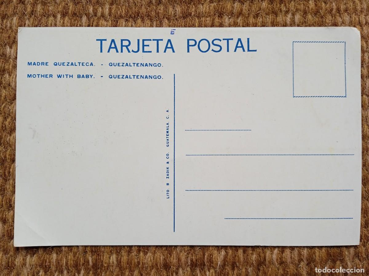 Postales: GUATEMALA - MADRE QUEZALTECA - Foto 2