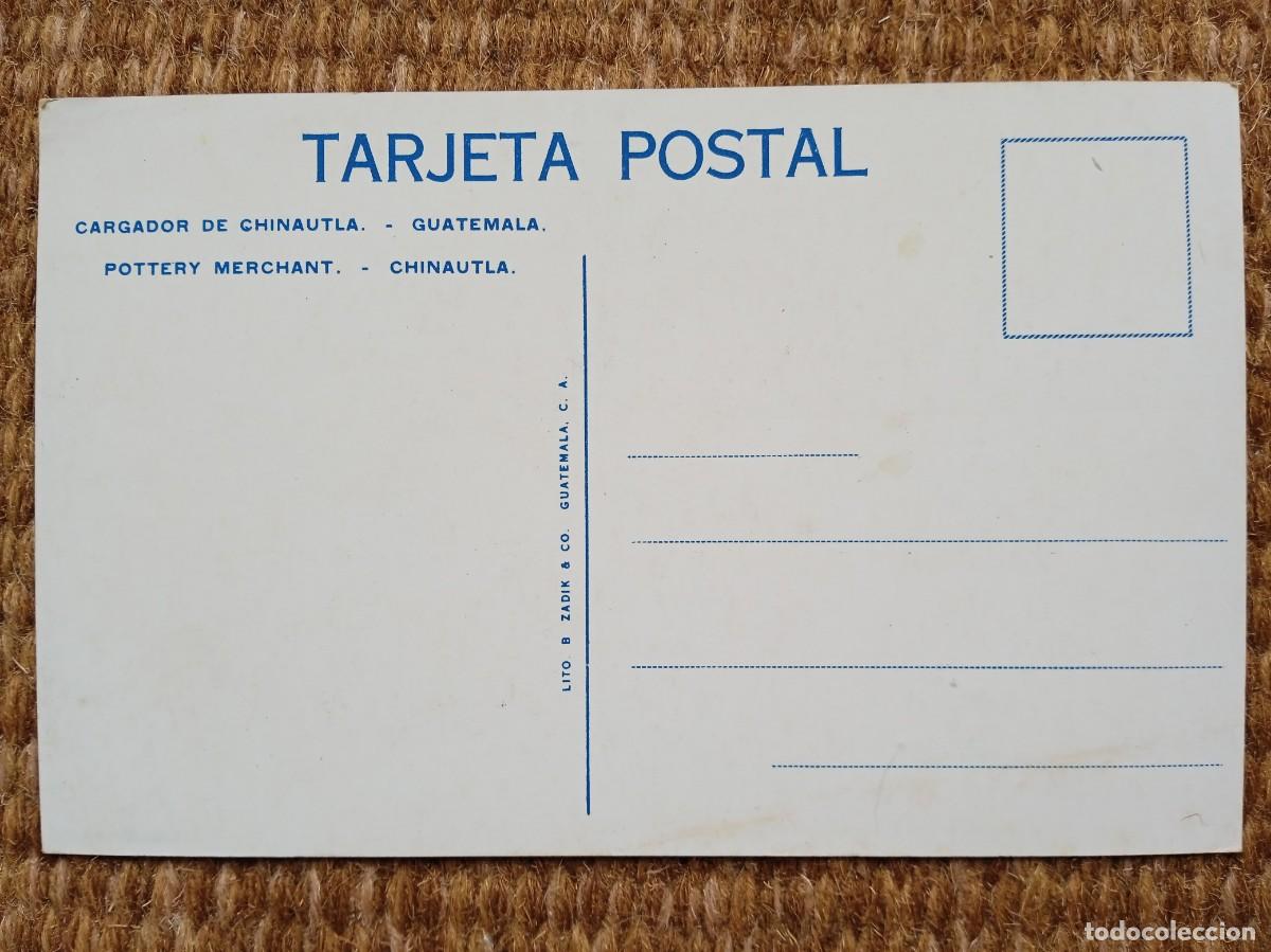 Postales: GUATEMALA - CARGADOR DE CHINAUTLA - Foto 2
