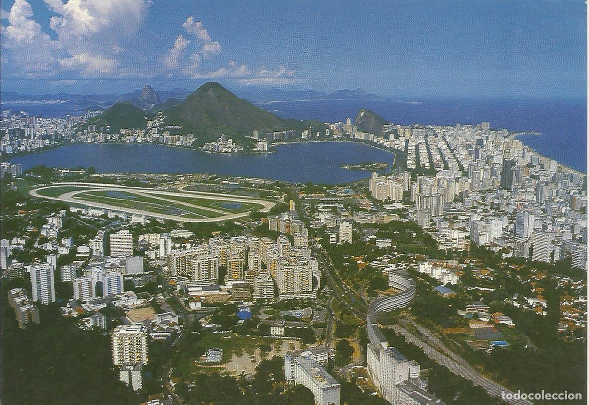 Postais: Brasil. Rio de Janeiro. 10x15 cm. Escrita con sello. 1960. Postal.