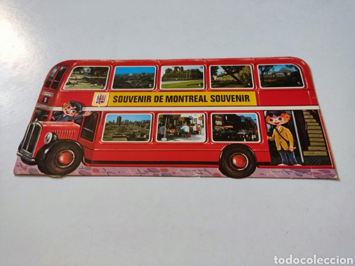 Postales: Postal Montreal bus - Foto 1