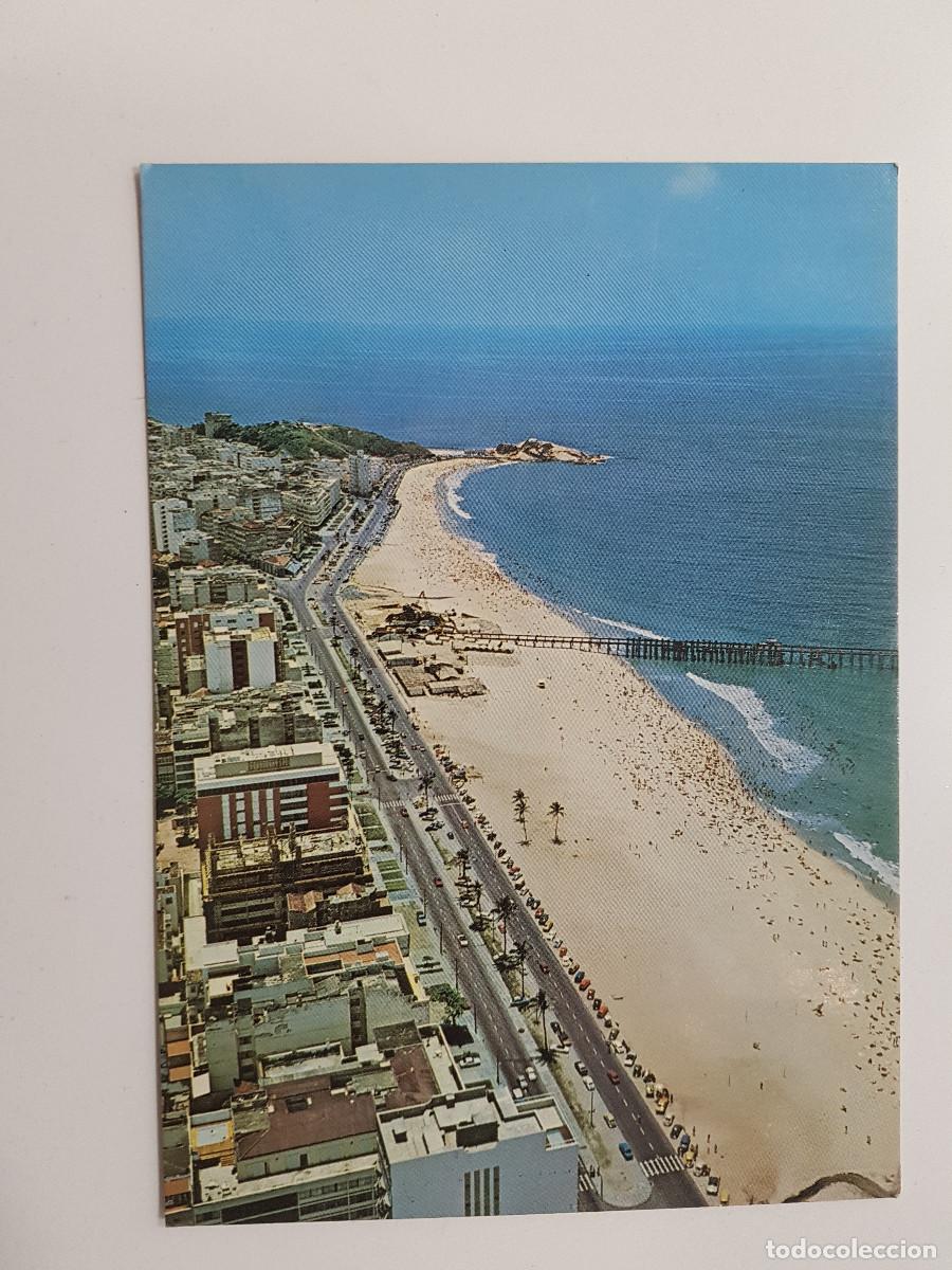 Postales: POSTAL BRASIL RIO DE JANEIRO PRAIA DE IPANEMA E ARPOADOR. SIN CIRCULAR - Foto 1