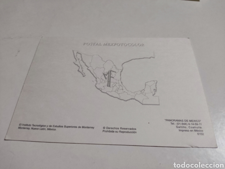 Postales: Postal Monterrey, M&eacute;jico - Foto 2