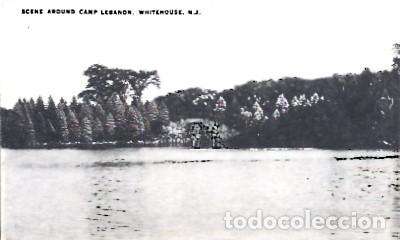 Postkarten: Estados Unidos & Postal, Escena Alrededor del Campamento Lebanon, Whitehouse N.J (799999)