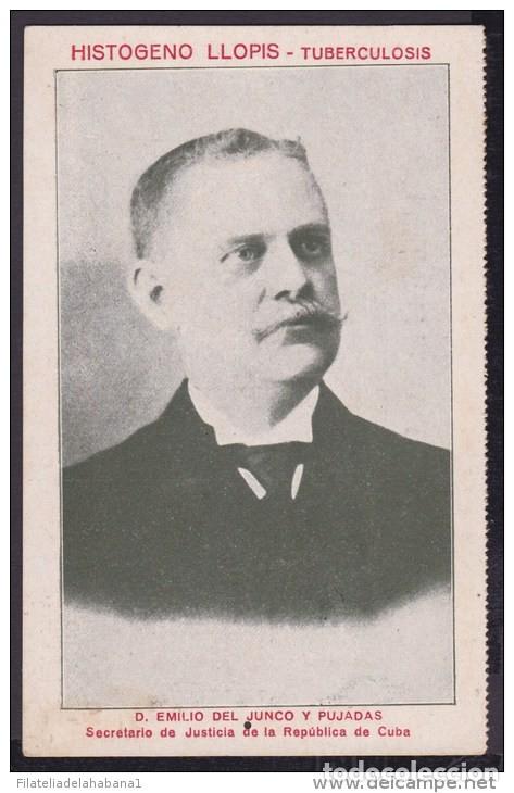 Postales: POS-65 CUBA CIRCA 1910 POLITICAL EMILIO JUNCO MEDICINE PROPAGADA POSTCARD