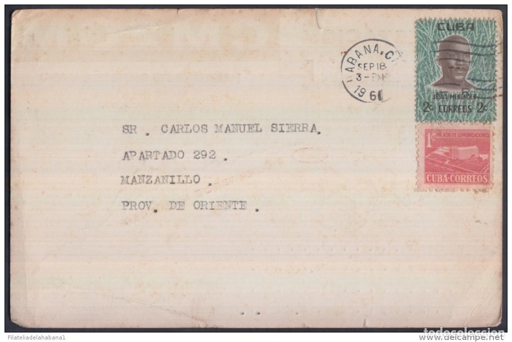 Postales: 1960-H-24. CUBA 1960. TARJETA ESPECIAL DE RADIOAFICIONADO. RADIO.
