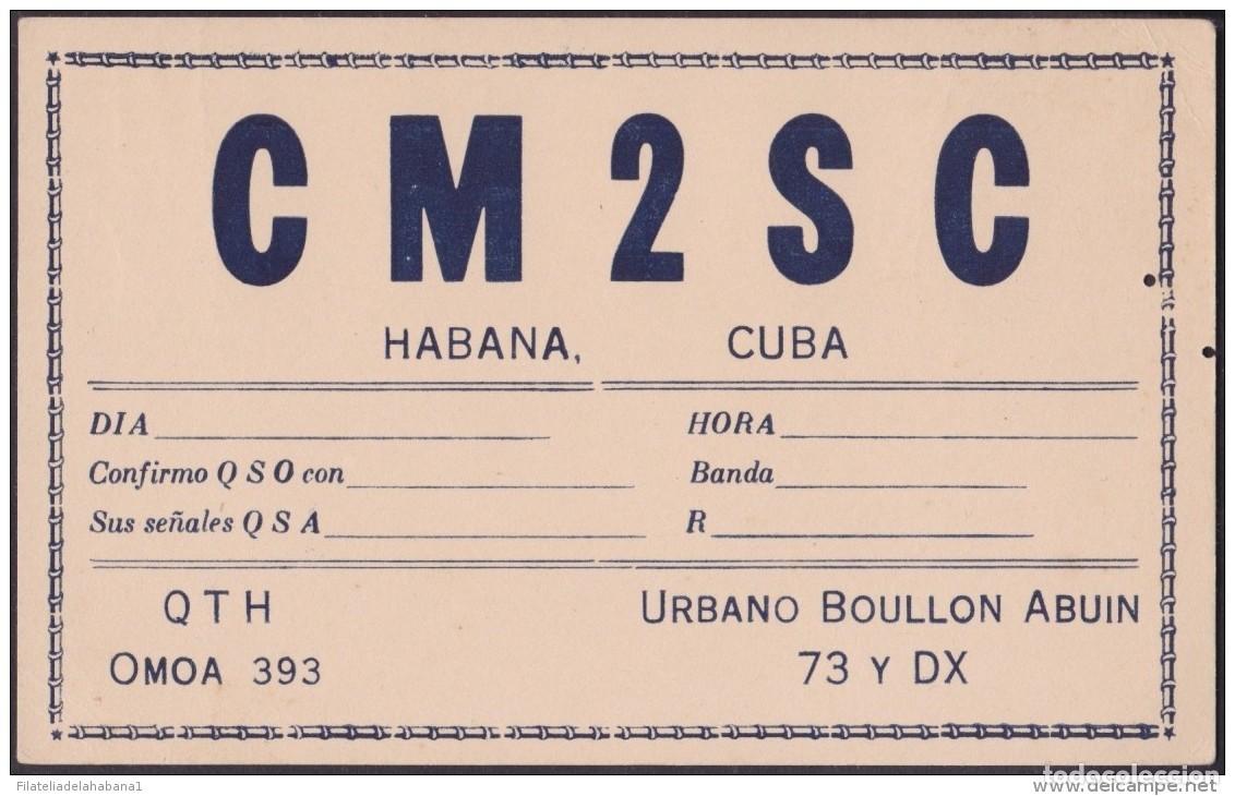 Postales: POS-176 CUBA POSTCARD CIRCA 1956. RADIO SPECIAL CARD. URBANO BOULLON.