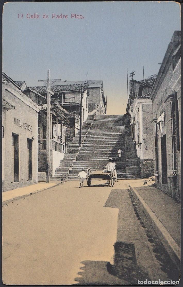Cartes Postales: POS-271 CUBA POSTCARD. CIRCA 1920. SANTIAGO DE CUBA. CALLE PADRE PICO STREET. UNUSED.