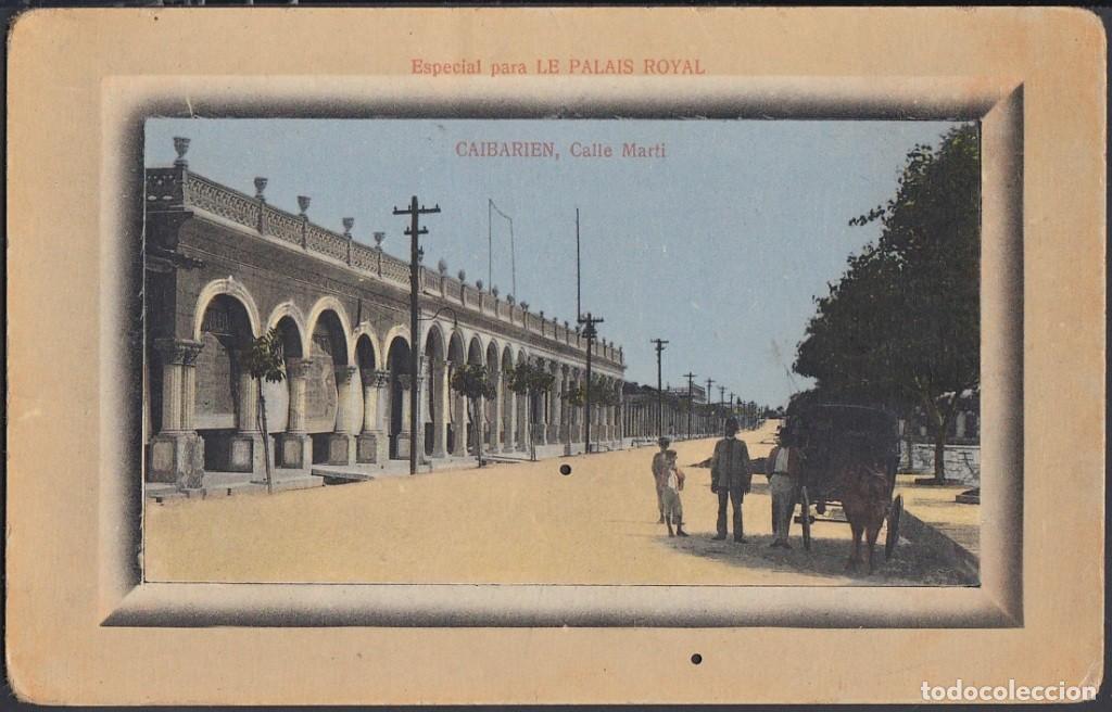 Cartes Postales: POS-397 CUBA POSTCARD. CIRCA 1910. CAIBARIEN MARTI STREET.