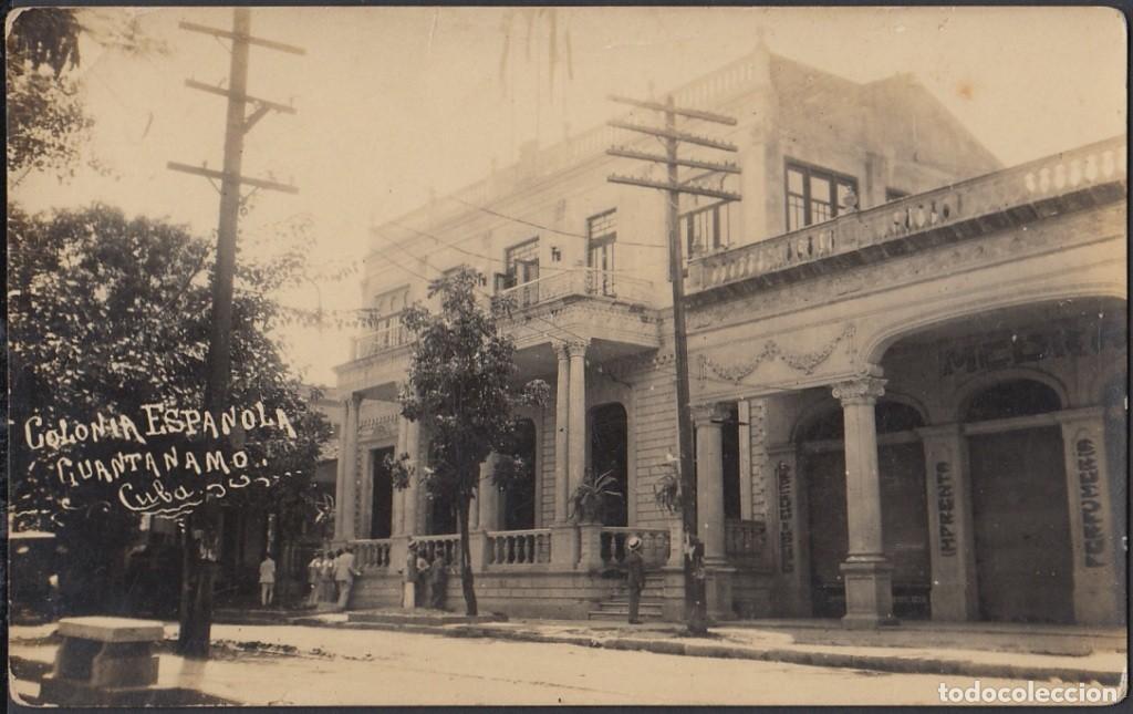 Cartes Postales: POS-435 CUBA POSTCARD. CIRCA 1920. GUANTAMANO COLONIA ESPA&Ntilde;OLA.
