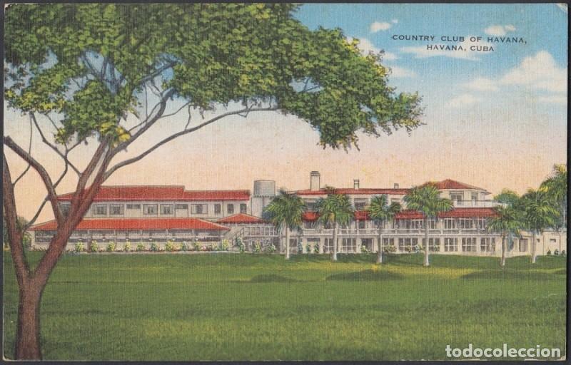 Cartes Postales: POS-446 CUBA POSTCARD. CIRCA 1940. HABANA COUNTRY CLUB.