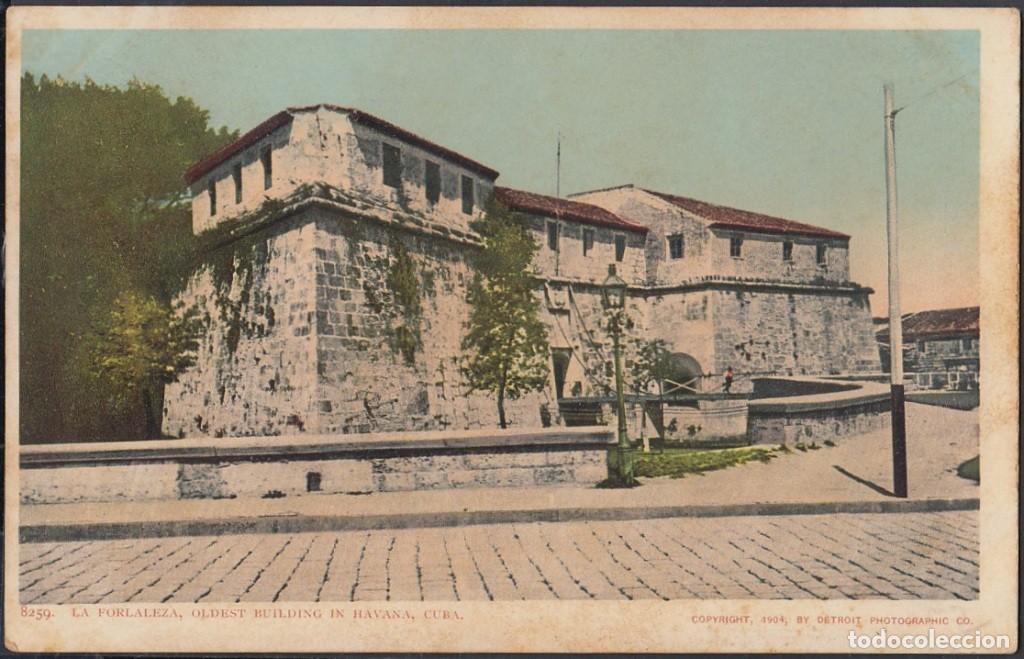 Cartes Postales: POS-460 CUBA POSTCARD. CIRCA 1930. HABANA CASTILLO DE LA FUERZA. CASTLE OF ROYAL FORCE