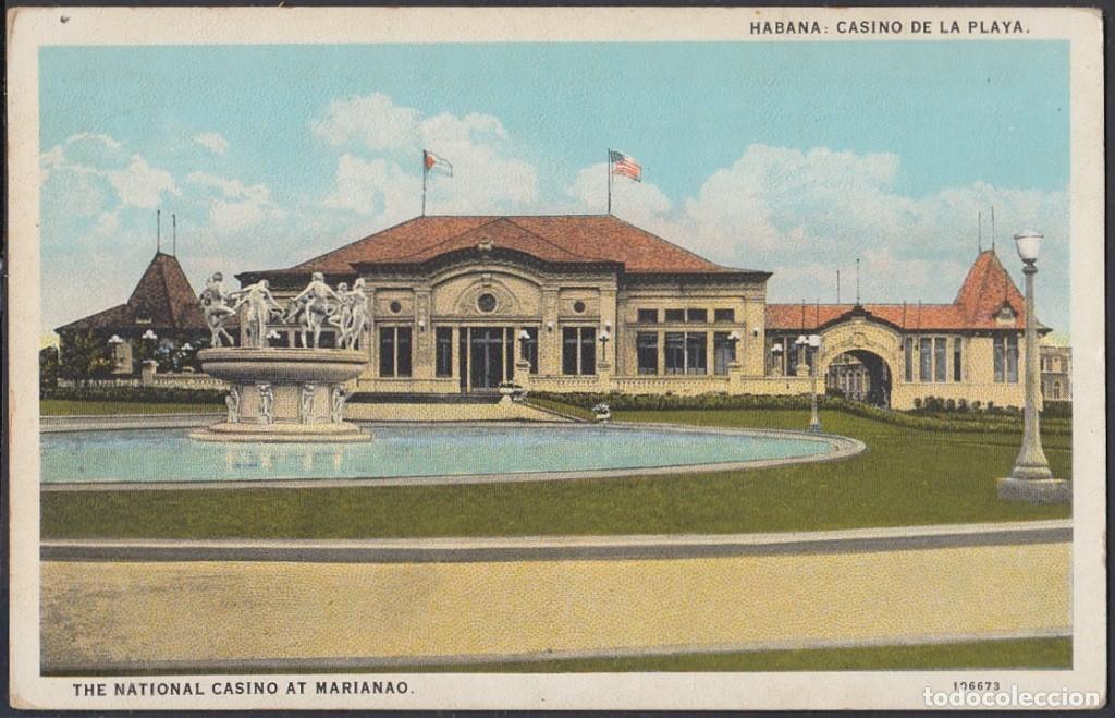 Cartes Postales: POS-519 CUBA POSTCARD. CIRCA 1930. HABANA. CASINO NACIONAL DE MARIANAO.