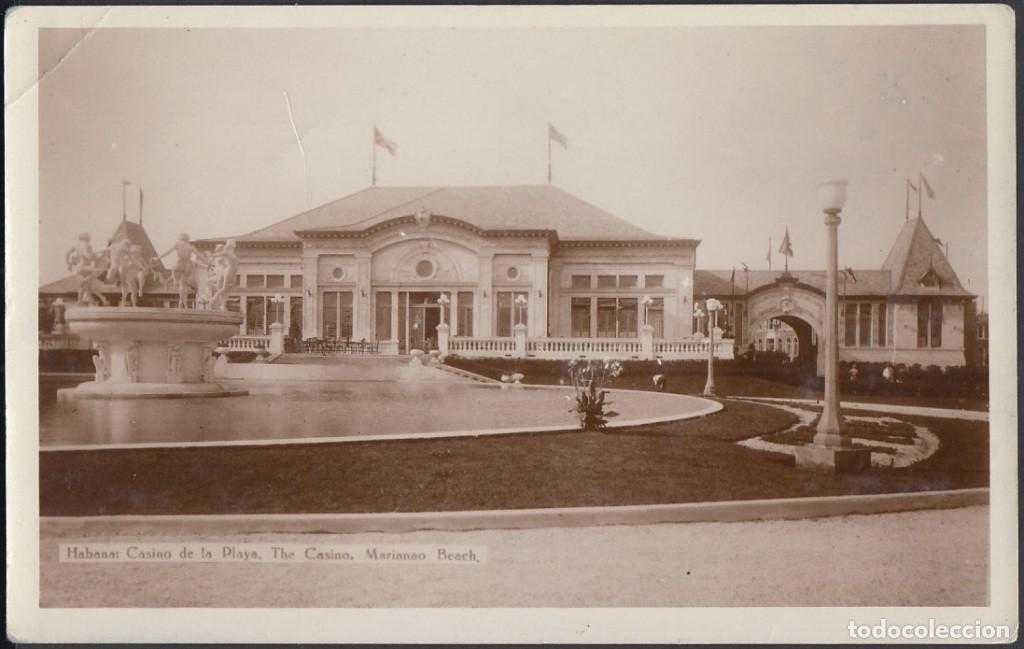 Cartes Postales: POS-564 CUBA POSTCARD. CIRCA 1940. CASINO DE LA PLAYA. MARIANAO BEACH CASINO.