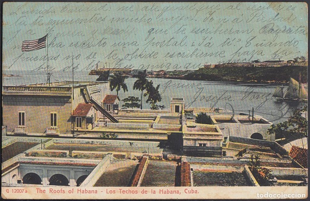 Cartoline: POS-641 CUBA POSTCARD. 1914. HABANA. VISTA DE LOS TECHOS ROOFS AND HAVANA VIEW.