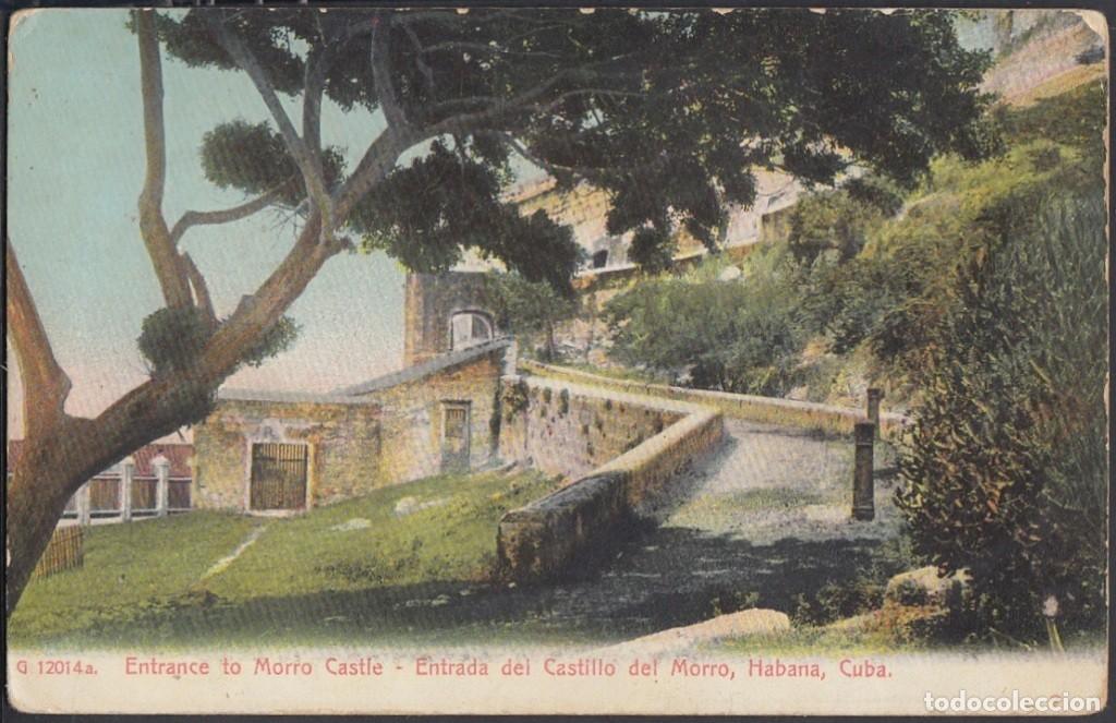 Cartes Postales: POS-716 CUBA POSTCARD. CIRCA 1910. HABANA. CASTILLO DEL MORRO. LIGHTHOUSE CASTLE.