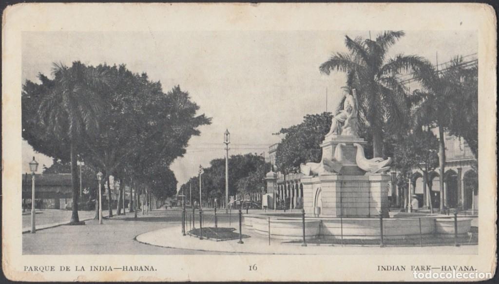 Cartes Postales: POS-740 CUBA POSTCARD. 1901. BUFFALO EXPO. HABANA. PARQUE DE LA INDIA. INDIA SQUARE.