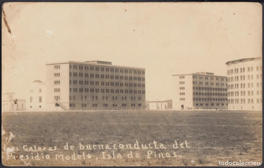 Cartes Postales: POS-771 CUBA POSTCARD. CIRCA 1920. PINES IS. PRESIDIO MODELO PRISION. GALERAS DE BUENA CONDUCTA.