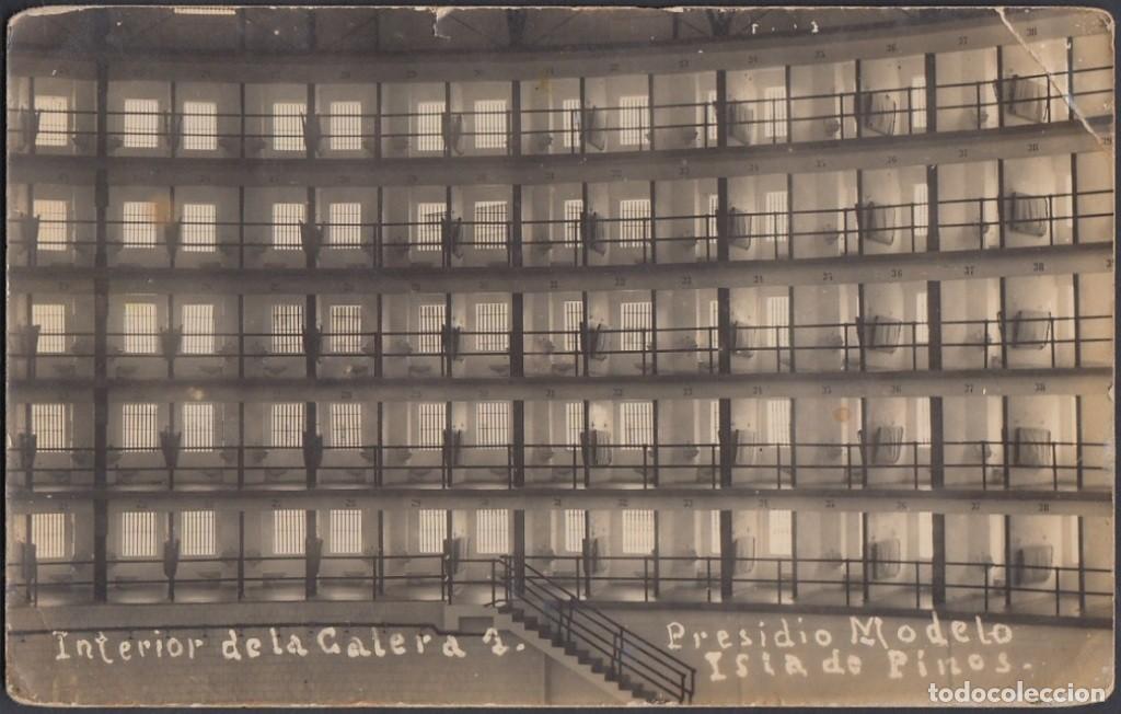 Cartes Postales: POS-770 CUBA POSTCARD. CIRCA 1920. PINES IS. PRESIDIO MODELO PRISION. GALERIA 1.