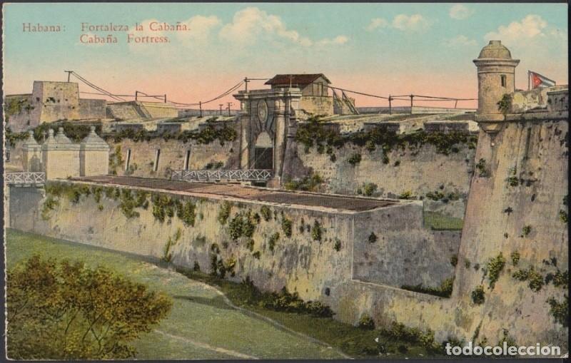 Cartes Postales: POS-793 CUBA POSTCARD CIRCA 1915. HABANA, CABA&Ntilde;A CASTLE. CASTILLO DE LA CABA&Ntilde;A.