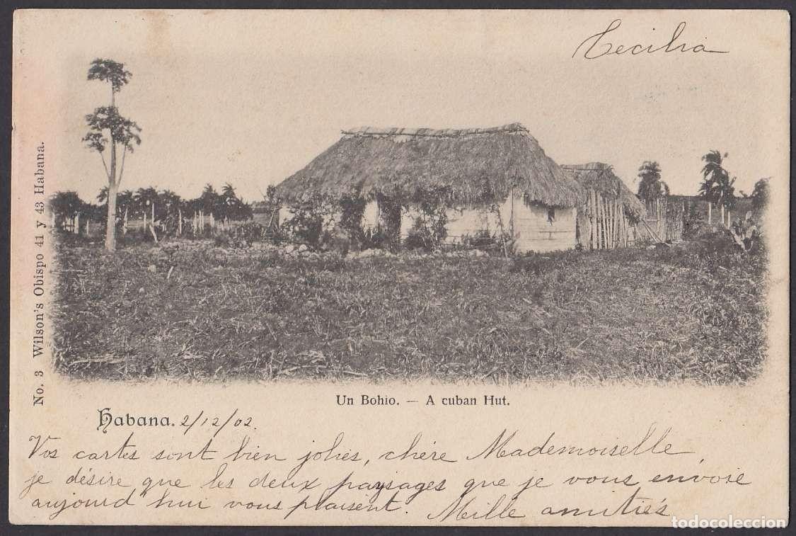 Postcards: POS-972 CUBA POSTCARD 1902. BOHIO CAMPESTRE, HUT COUNTRY.