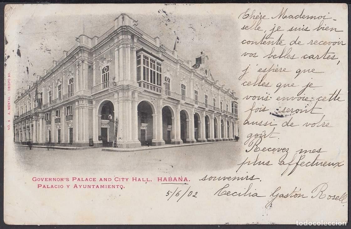 Postcards: POS-968 CUBA POSTCARD 1902. HAVANA PRESIDENT&acute;S PALACE.