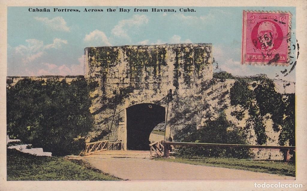 Postais: POS-1115 CUBA 1926 POSTCARD LA FUERZA FORTRESS HAVANA