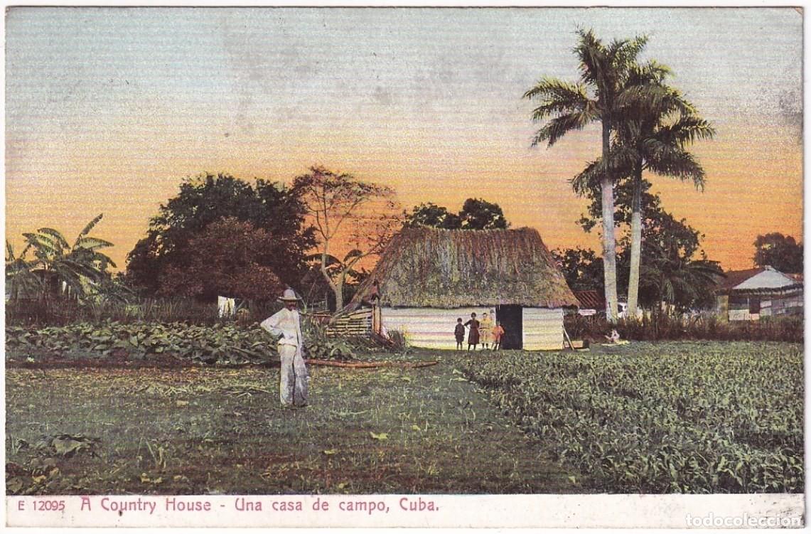 Postcards: POS-1158 CUBA POSTCARD UNUSED CIRCA 1910 CAOUNTRY HOUSE, CASA CAMPESTRE BOHIO.