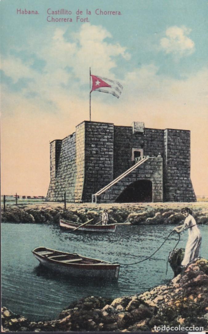 Cartoline: POS-1337 CUBA POSTCARD CIRCA 1920 CHORRERA FORT CASTLE.
