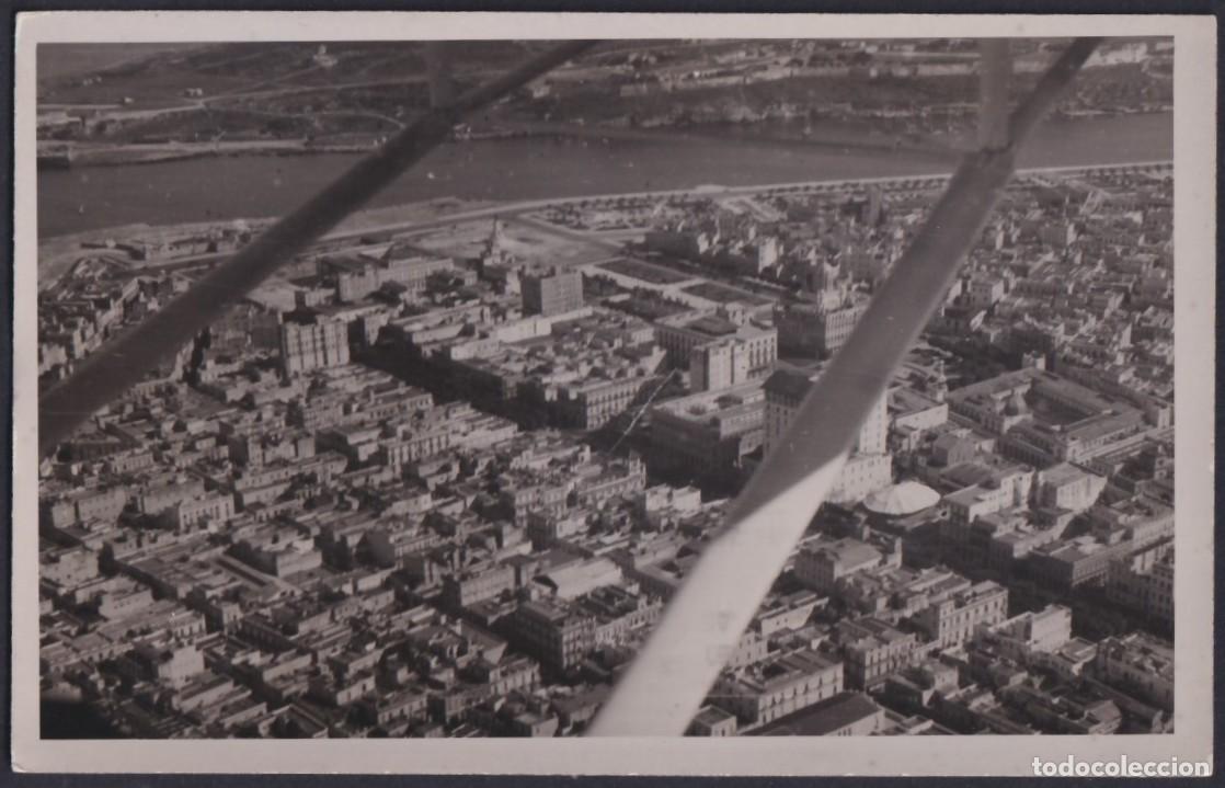 Postcards: POS-1512 CUBA POSTCARD PHOTO 1936 HAVANA AIR VIEW OF CITY TO GERMANY.