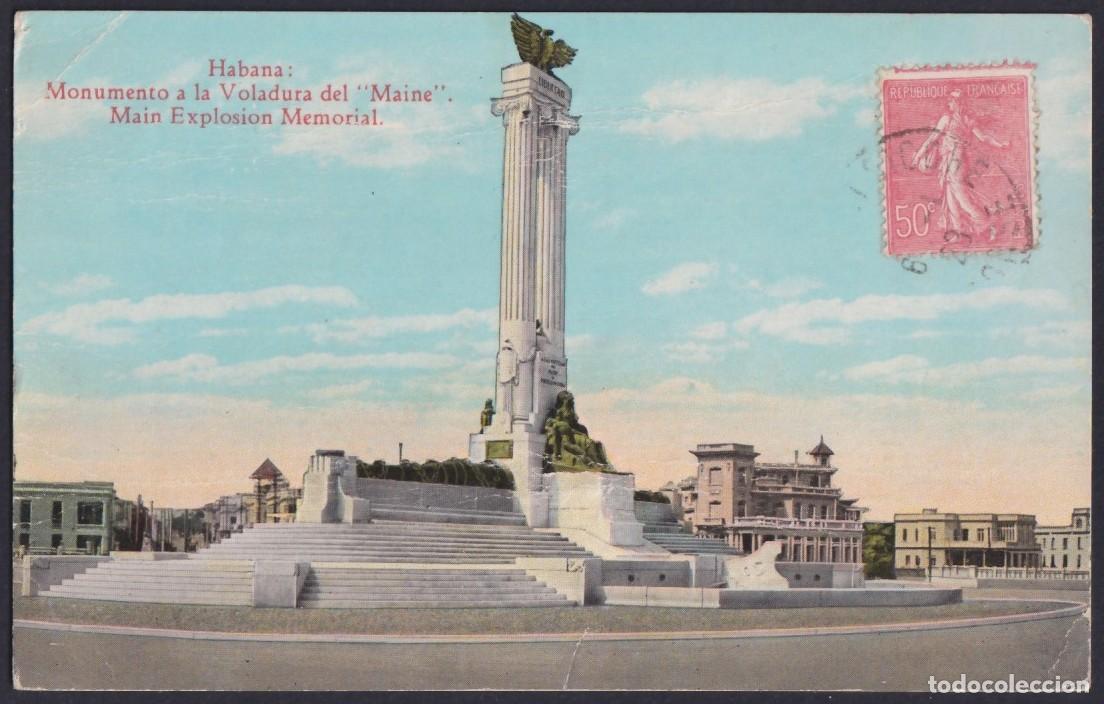 Postales: POS-1529 CUBA POSTCARD 1929 HAVANA MAINE EXPLOSION MEMORIAL MONUMENT
