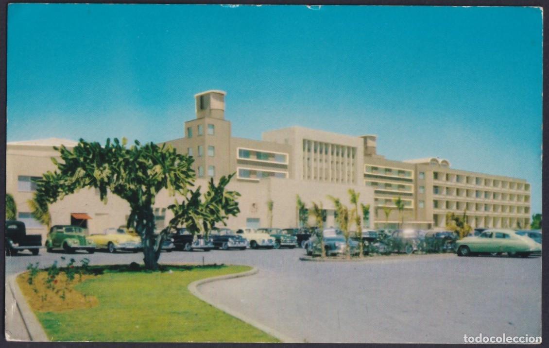 Postkarten: POS-1548 CUBA POSTCARD CIRCA 1961 VARADERO BEACH INTERNATIONAL HOTEL TO GERMANY