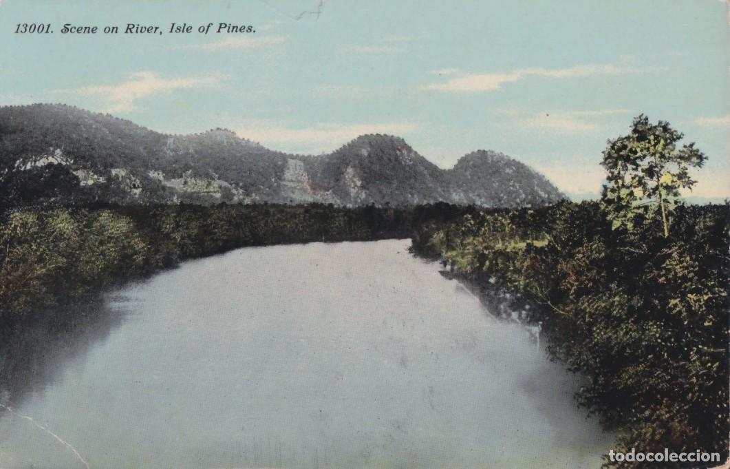 Postkarten: POS-1561 CUBA POSTCARD CIRCA 1920 PINES IS SCENE OF RIVER. VISTA DEL RIO.