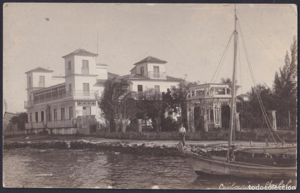 Postkarten: POS-1636 CUBA POSTCARD CIRCA 1940 CAIBARIEN ORIGINAL PHOTO POSTCARD CHALET.