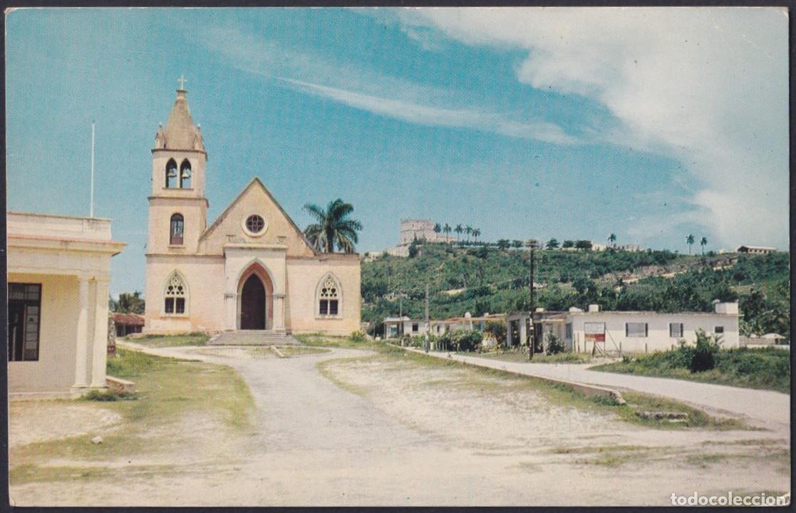 Postales: POS-1708 CUBA POSTCARD CIRCA 1950 MARIEL CHURCH.