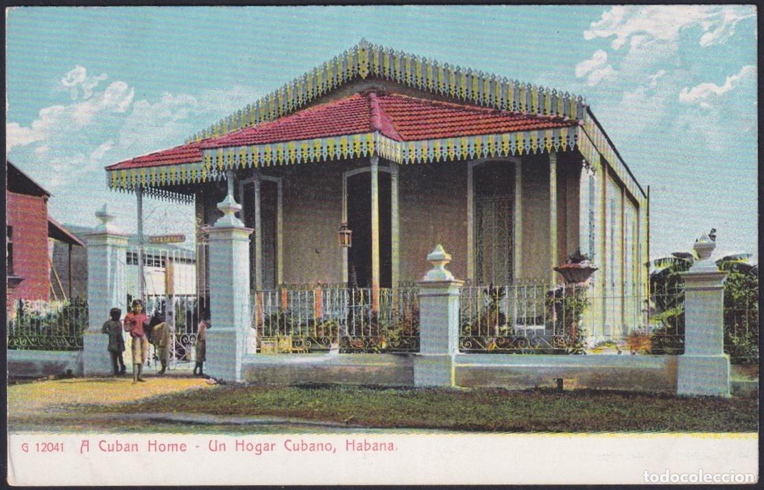 Postales: POS-1695 CUBA POSTCARD CIRCA 1902 CUBAN HOUSE CASA CUBANA UNUSED.