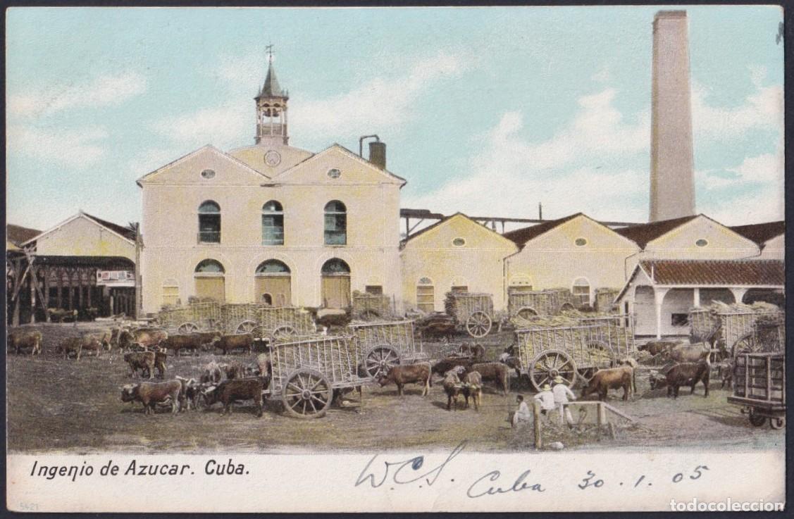 Postales: POS-1746 CUBA POSTCARD 1905 SUGAR FACTORY UNUSED.