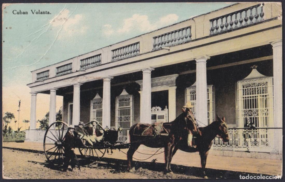 Cartoline: POS-1779 CUBA POSTCARD 1911 VOLANTA Y CASA COLONIAL