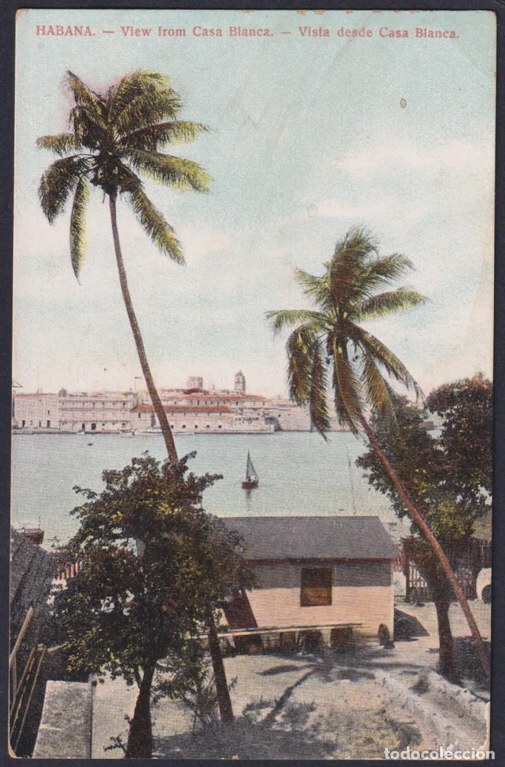 Cartoline: POS-1797 CUBA POSTCARD CIRCA 1910 HAVANA VIEW FROM CASABLANCA.