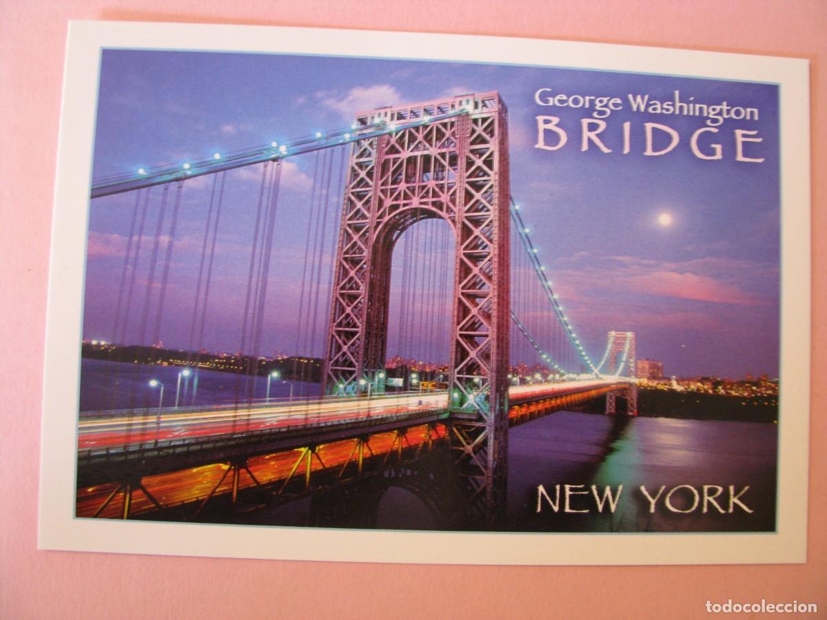 Postkarten: POSTAL DE EE.UU. NEW YORK CITY. GEORGE WASHINGTON BRIDGE.