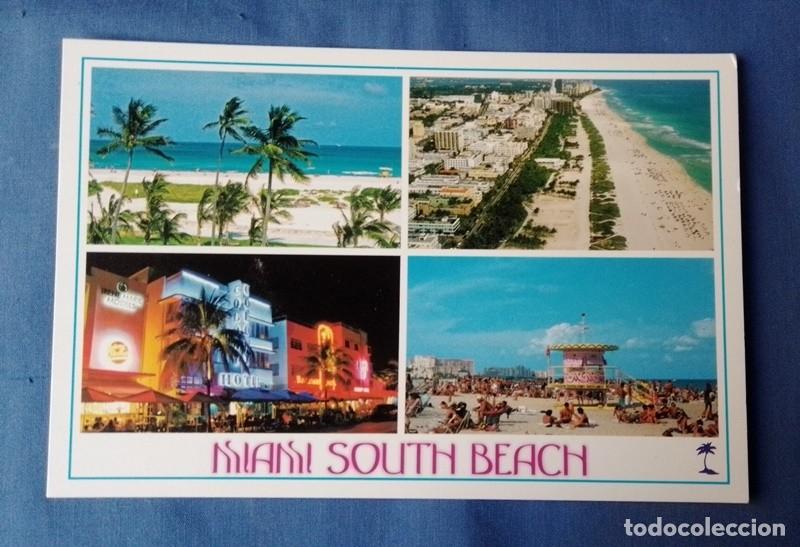 Postales: postal Miami Beach no circulada - Foto 1