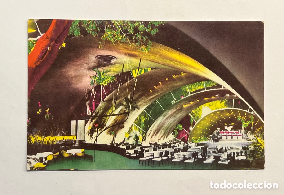 Postkarten: HABANA CUBA Postal TROPICANA NIGHT CLUB SHOWING CRYSTAL ARCH (h.1945?) S/C&Iacute;RCULAR