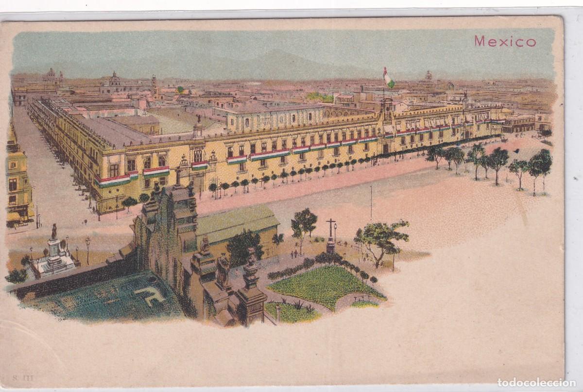 Postcards: Postal cromolitogr&aacute;fica M&eacute;xico. Sin circular. Reverso sin dividir.