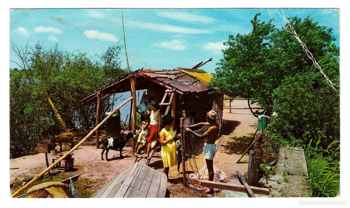 Postales: ARGENTINA &bull; R&Iacute;O PARAN&Aacute; &bull; PESCADORES