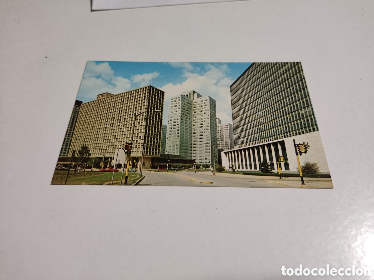 Cartoline: Postal The Gateway Center,the Hilton Hotel,