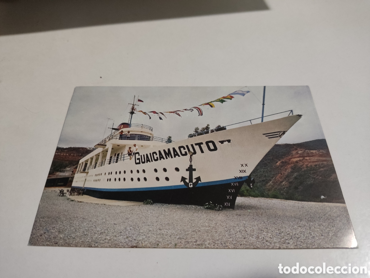 Postales: Tarjeta postal invitaci&oacute;n a bordo del GUAICAMCUTO,Taguao, arrecifes