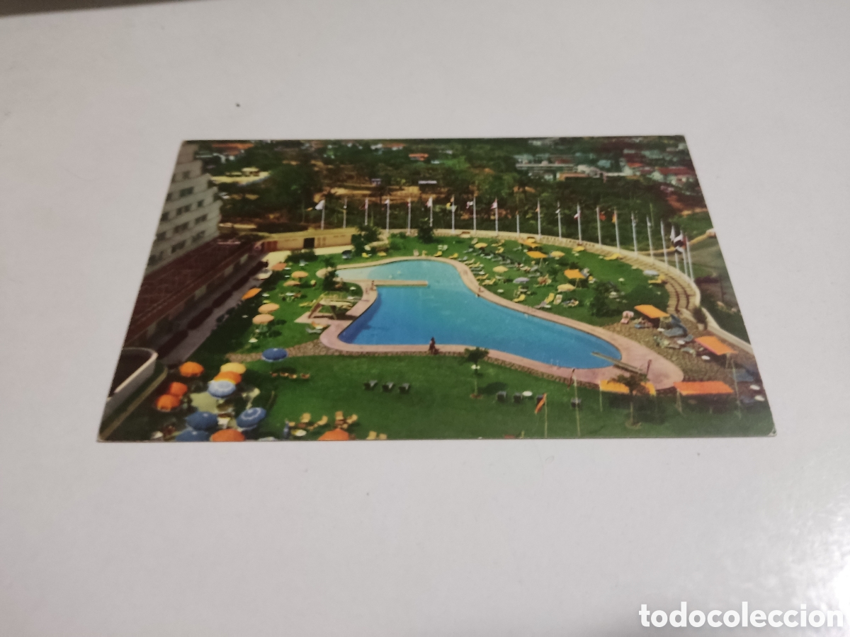 Postales: Postal Hotel Tamanaco piscina